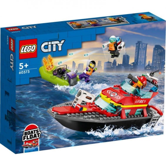 LEGO City Lancha de Rescate de Bomberos - 60373