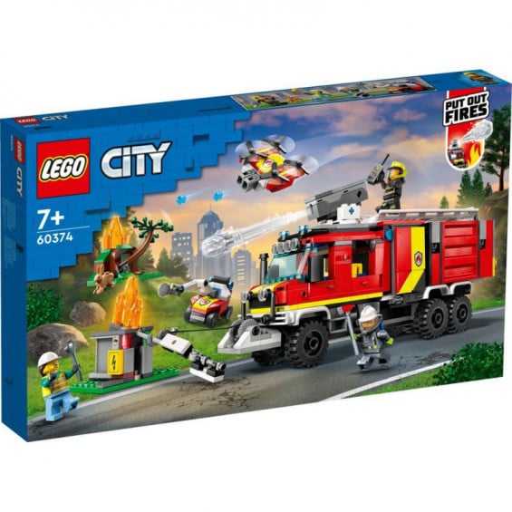 LEGO City Unidad Móvil de Control de Incendios - 60374