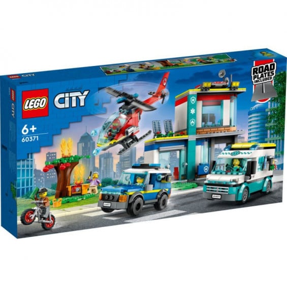LEGO City Central de Vehículos de Emergencias - 60371