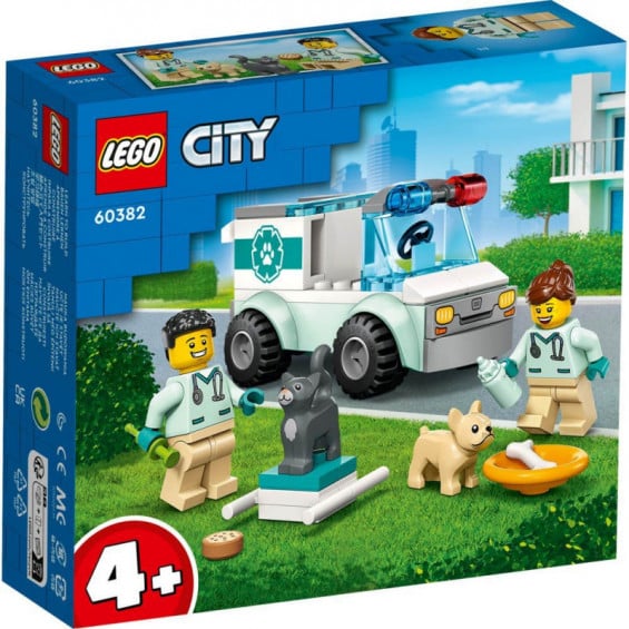 LEGO City Furgoneta Veterinaria de Rescate - 60382