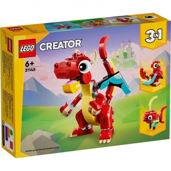 LEGO Creator Dragón Rojo - 31145