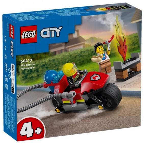 LEGO City Fire Moto De Rescate De Bomberos - 60410