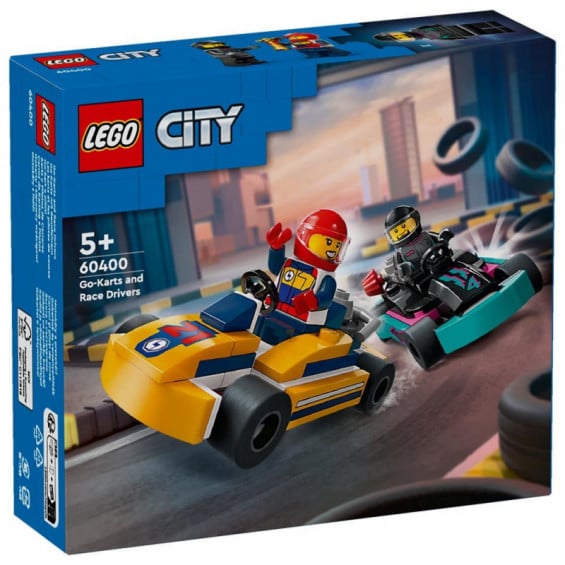 LEGO City Great Vehicles Karts Y Pilotos De Carreras - 60400