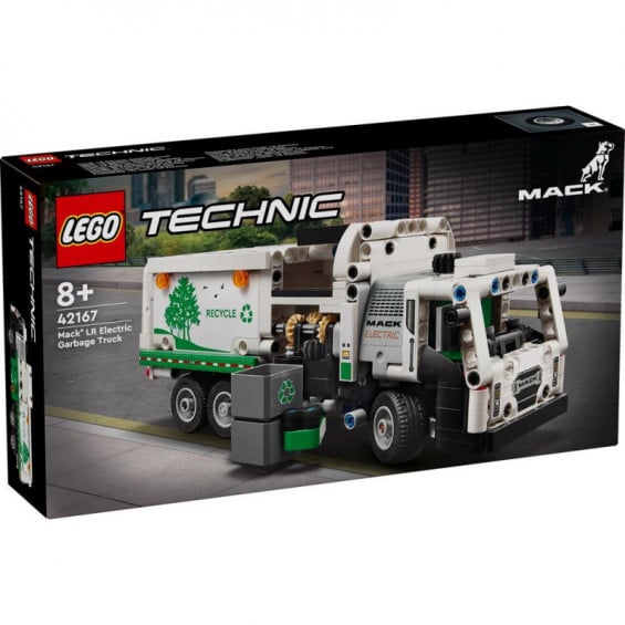 LEGO Technic Camión De Residuos Mack LR Electric - 42167