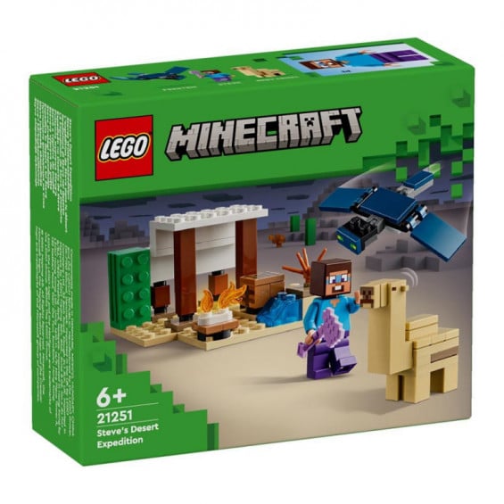 LEGO Minecraft La Expedición De Steve Al Desierto - 21251