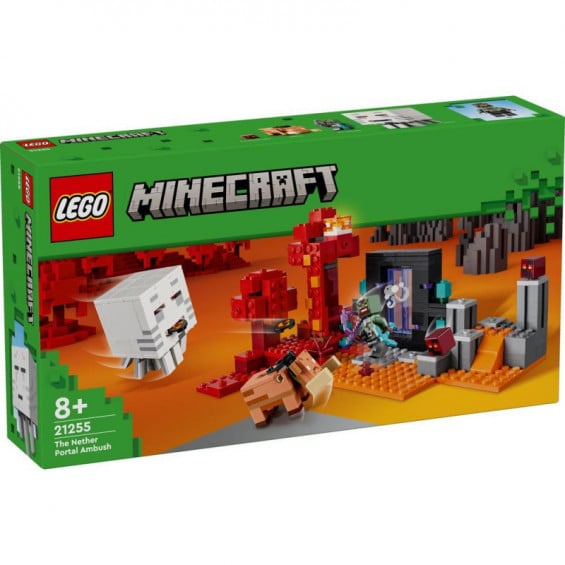 LEGO Minecraft La Emboscada En El Portal Del Nether - 21255