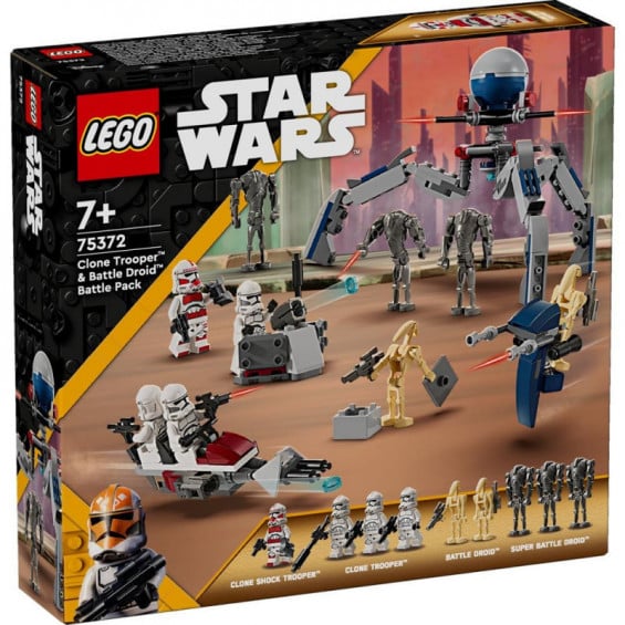 LEGO Star Wars Pack De Combate: Soldado Clon Y Droide De Combate - 75372