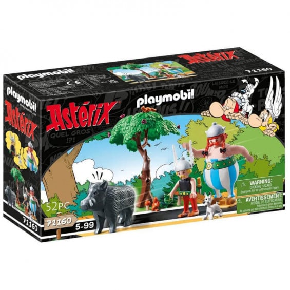 Playmobil Astérix La Caza del Jabalí - 71160