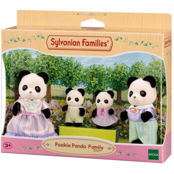 Sylvanian Families Familia Panda Pookie