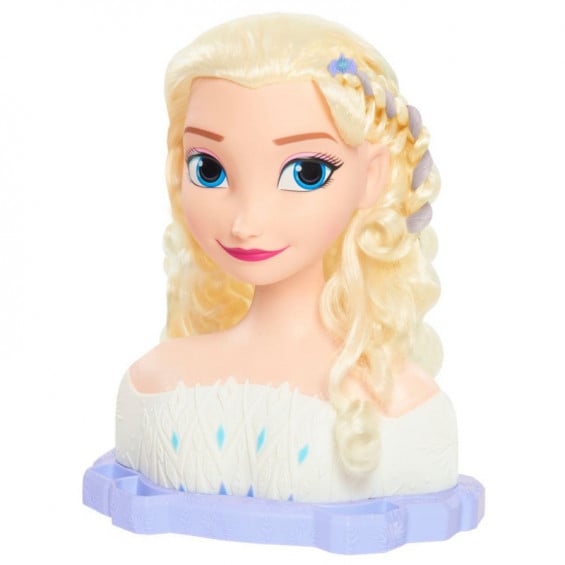 Frozen 2 Deluxe Elsa The Snow Queen Busto Para Peinar