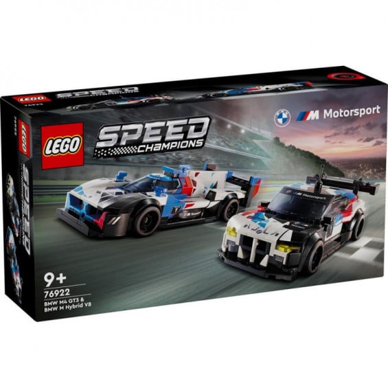 LEGO Speed Champions Coches De Carreras BMW M4 GT3 Y BMW M Hybrid V8 - 76922