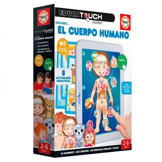 Educa Touch Junior Aprendo... Cuerpo Humano
