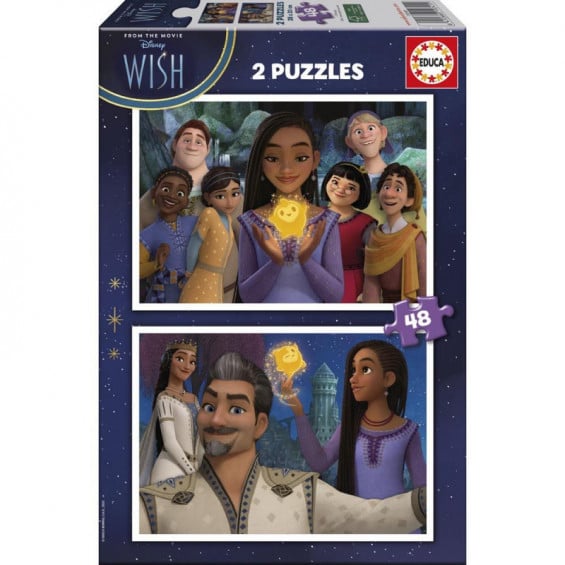 Puzzle 2 x 48 Piezas Wish