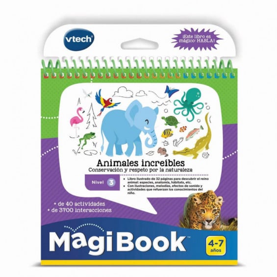 MagiBook Animales Increíbles Conservación Y Respeto Por La Naturaleza
