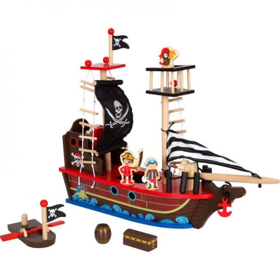 Nenittos Barco Pirata de Madera