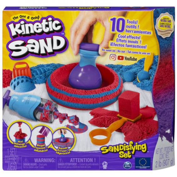 Kinetic Sand Sandisfying Set