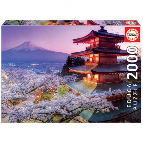 Puzzle 2000 Piezas Monte Fuji Japón