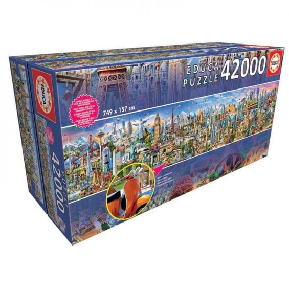 Puzzle 42000 Piezas La Vuelta al Mundo
