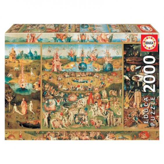 Puzzle 2000 Piezas el Jardín de las Delicias