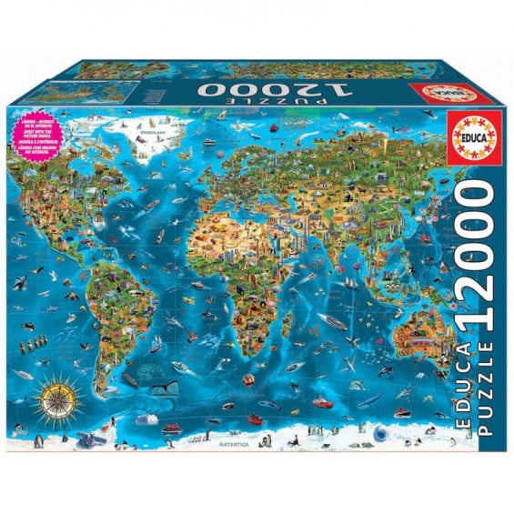 Puzzle 12000 Piezas XXL Maravillas del Mundo