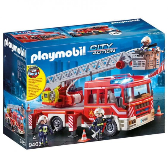 PLAYMOBIL City Action Camión de Bomberos con Escalera - 9463