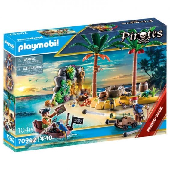 PLAYMOBIL Pirates Isla del Tesoro Pirata Promo Pack - 70962