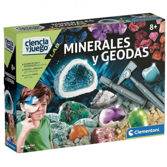 Ciencia y Juego Lab Minerales y Geodas