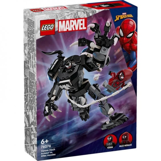 LEGO Súper Héroes Marvel Armadura Robótica De Venon Vs. Miles Morales - 76276