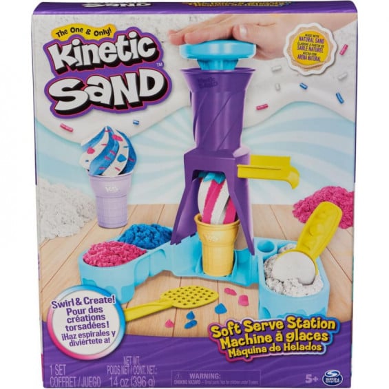 Kinetic Sand Juego de Helados Suaves