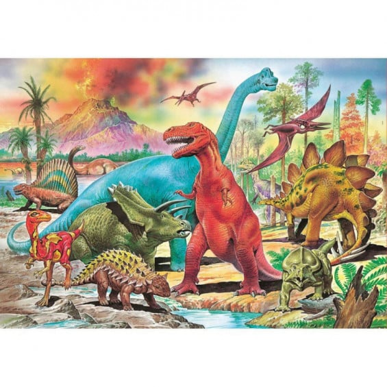 Puzzle 100 Piezas Dinosaurios