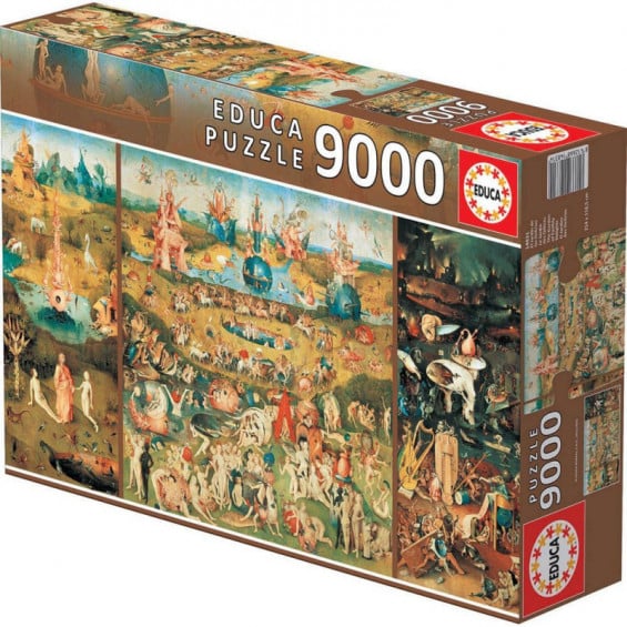 Puzzle 9000 Piezas El Jardín de las Delicias