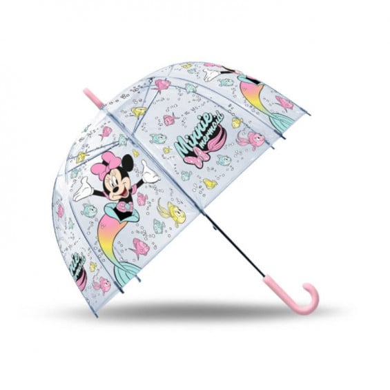Minnie Paraguas Transparente Campana 46 cm