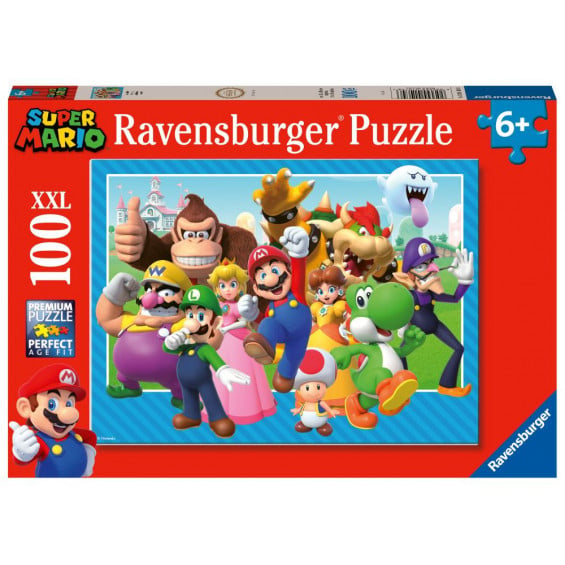 Ravensburger Puzzle 100 Piezas XXL Super Mario