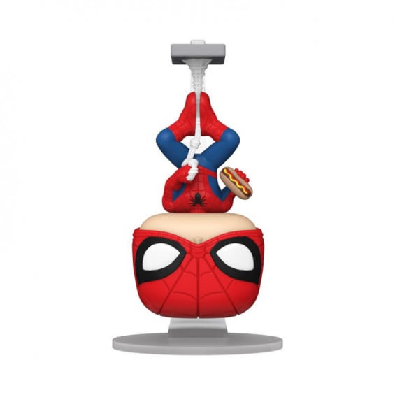 Funko Pop! Marvel Figura de Vinilo Spider-Man con Perrito Caliente Edición Especial