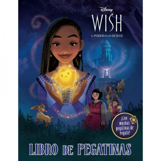 Wish: El Poder De Los Deseos. Libro De Pegatinas.