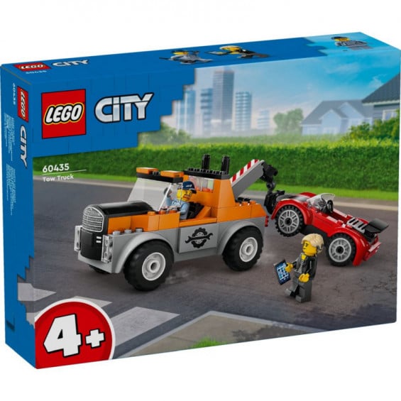 LEGO City Camión Grúa y Reparación del Deportivo - 60435