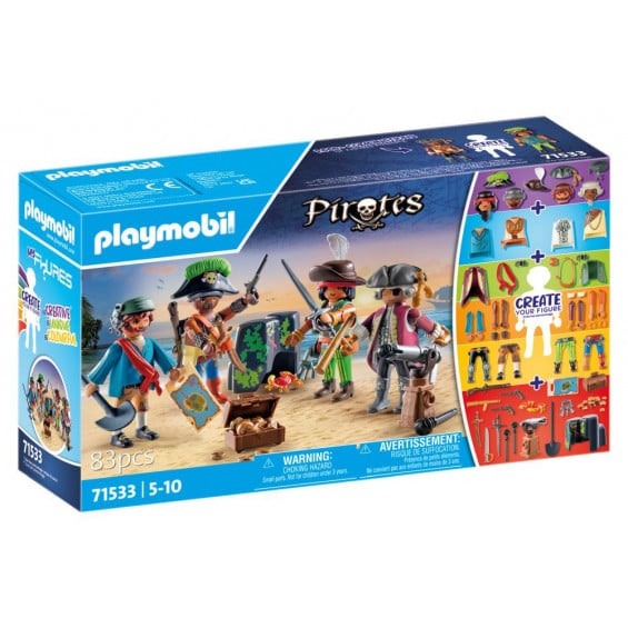 PLAYMOBIL Pirates My Figures: Piratas - 71533