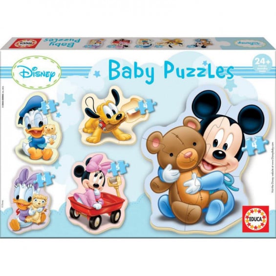 Puzzle 3-4-5 Piezas Baby Mickey