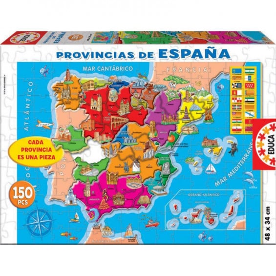 Puzzle 150 Piezas Mapa de España