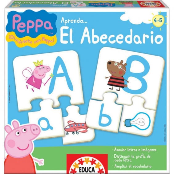 Educa Juego Educativo Peppa Pig Aprendo el Abecedario