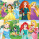 Puzzle Progresivo 12-16-20-25 Piezas Maleta Disney Princess