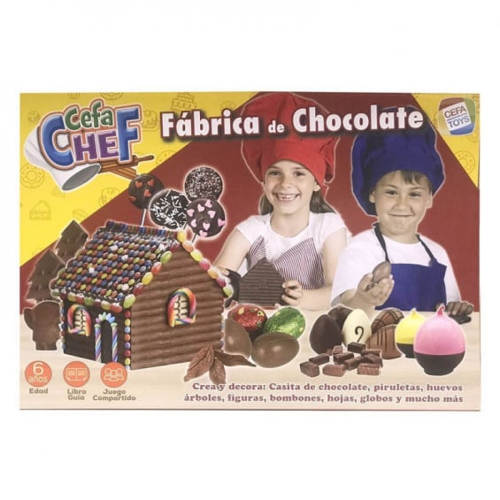 Cefa Toys Cefa Chef Fábrica de Chocolate Juego de Comiditas en Miniatura