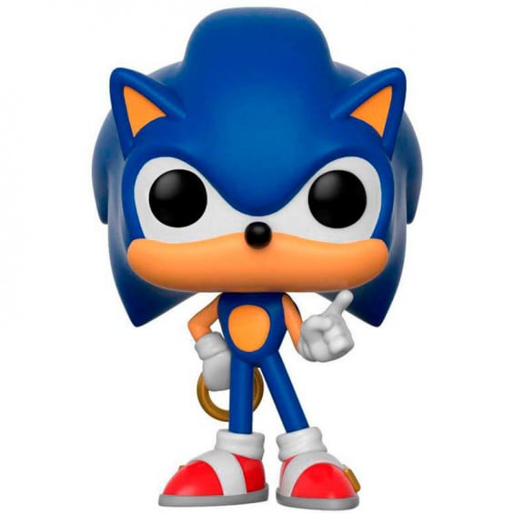 Funko Pop! Games Sonic The Hedgehog Figura de Vinilo Sonic con el Anillo