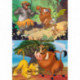 Puzzle 2 x 20 Piezas Disney Animals