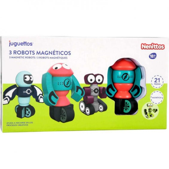 Nenittos Robots Magnéticos