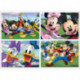 Puzzle Multi Junior 20-40-60-80 Piezas Mickey & Friends