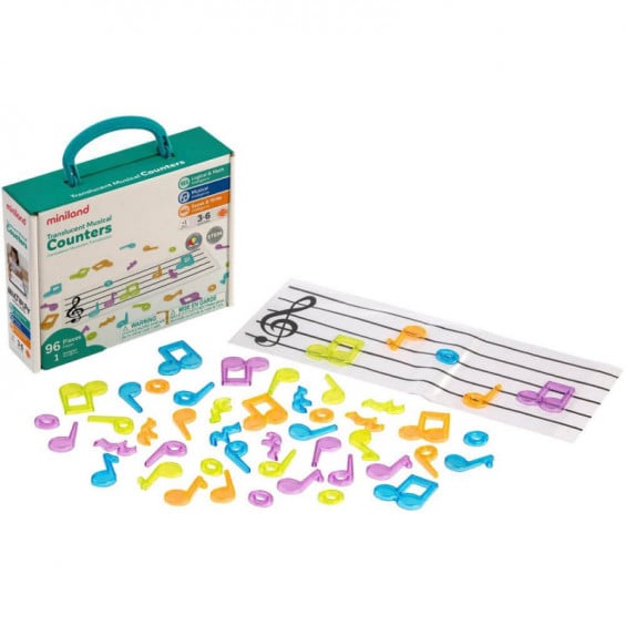 Translucent Musical Counters - 97901