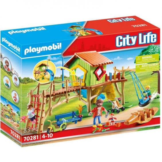 PLAYMOBIL City Life Parque Infantil Aventura - 70281