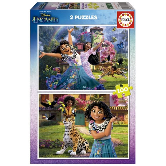 Educa Puzzle 2 x 100 Piezas Encanto Disney