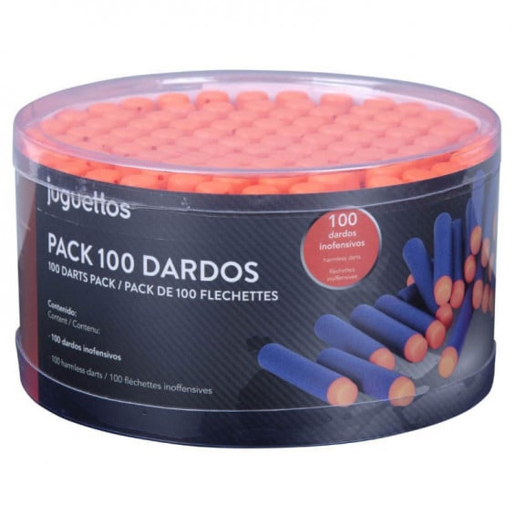Juguettos Blaster Soft Pack 100 Dardos